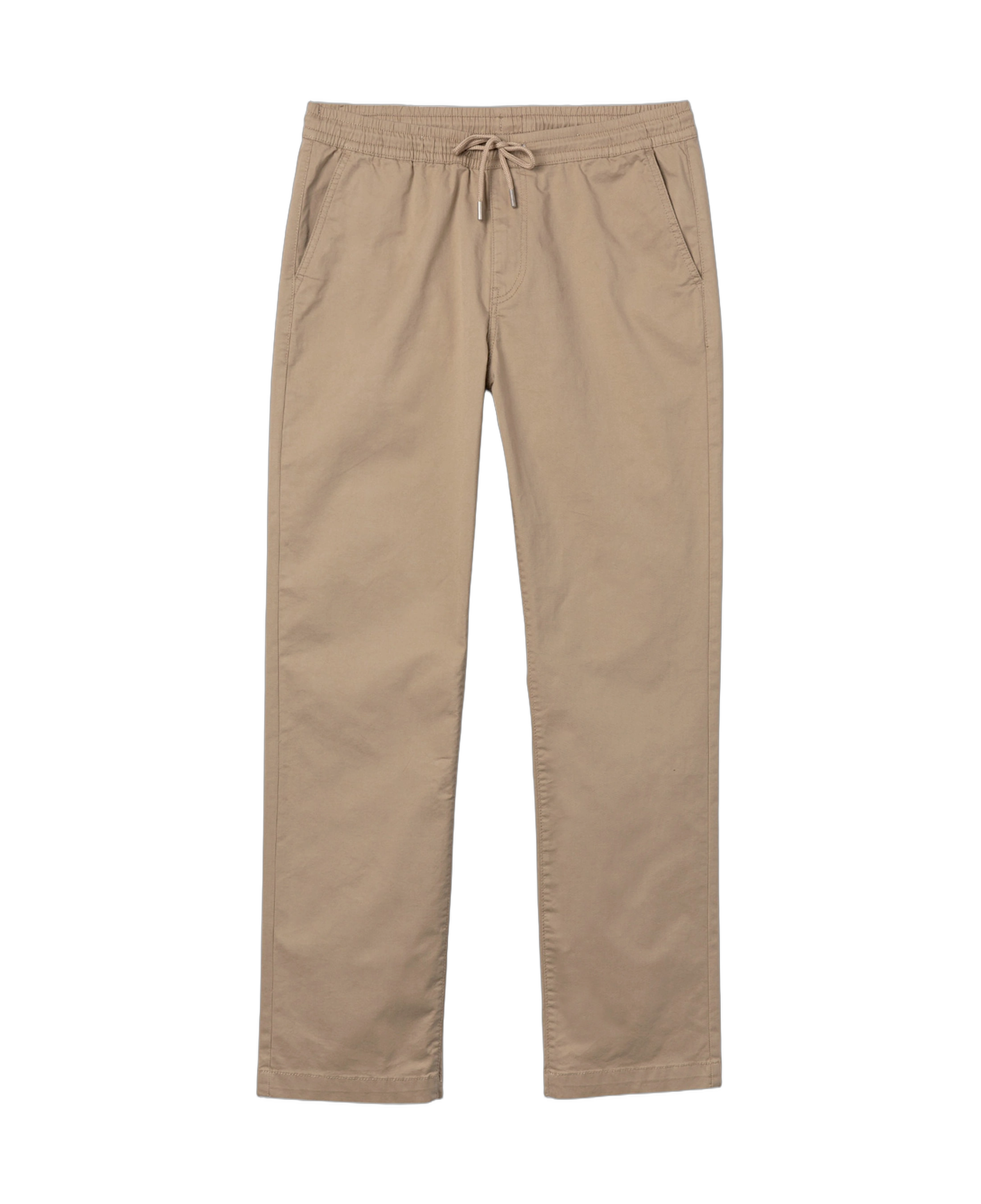 Pantalón TIFFOSI Jogger 15 beige — flat frontal con fondo transparente