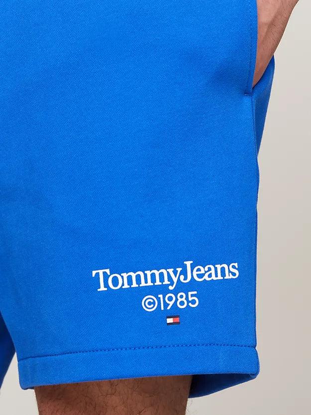 Pantalón Tommy Jeans Corto de Deporte con Logo Gráfico - ECRU