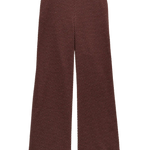 Pantalón Yerse Jacquard Naranja - ECRU