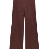 Pantalón Yerse Jacquard Naranja - ECRU