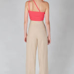 Pantalones 24colours Beige - ECRU