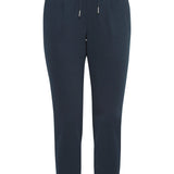 Pantalones B.Young Rizetta Cropped Copenhagen Night - ECRU