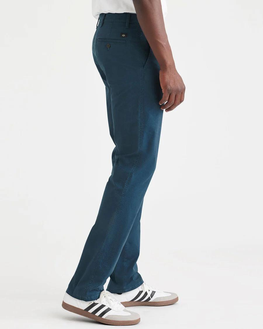 Pantalones Chinos Dockers® Slim Fit Original Indian Teal - ECRU