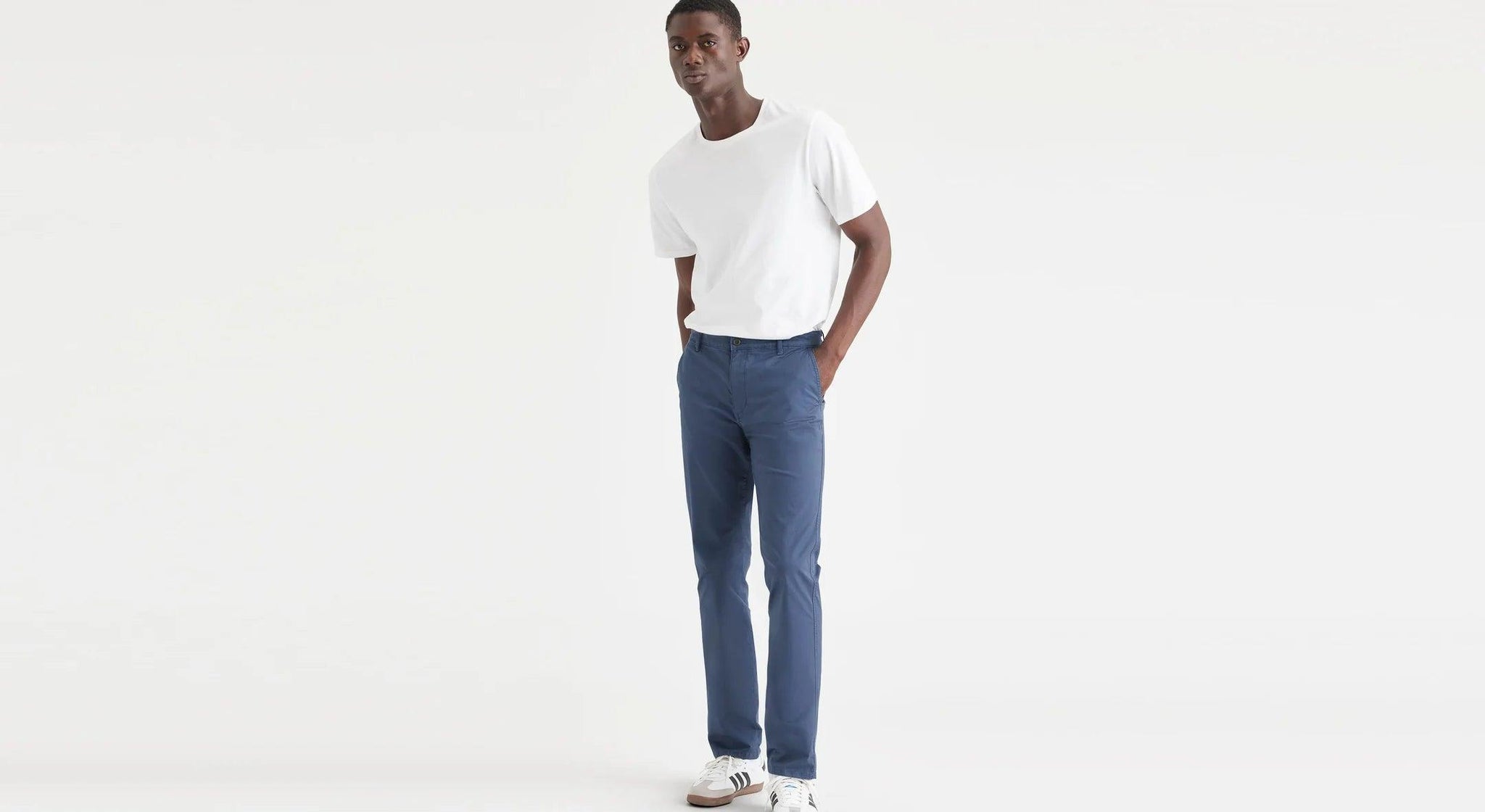 Pantalones Chinos Dockers® Slim Fit Original Ocean Blue - ECRU