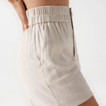 Pantalones Cortos de Lino Salsa Jeans - ECRU