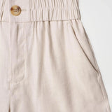 Pantalones Cortos de Lino Salsa Jeans - ECRU