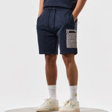 Pantalones Cortos Weekend Offender de Chandal Lerena Navy - ECRU