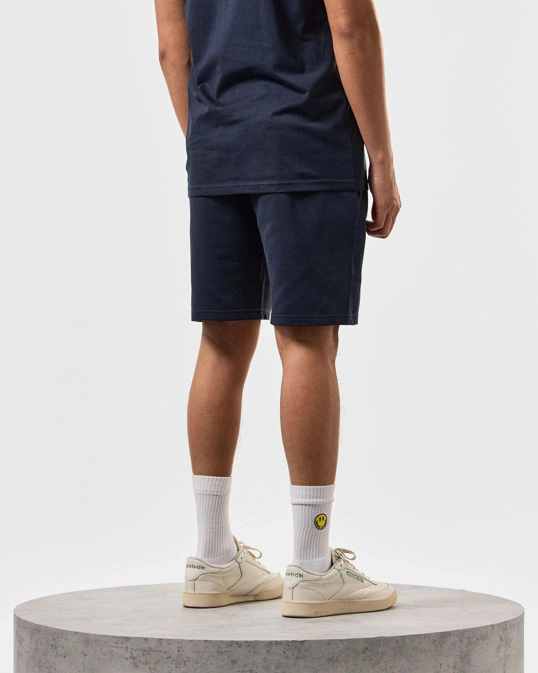 Pantalones Cortos Weekend Offender de Chandal Lerena Navy - ECRU