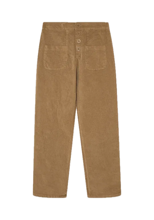 Pantalones DrBloom Flow Camel - ECRU