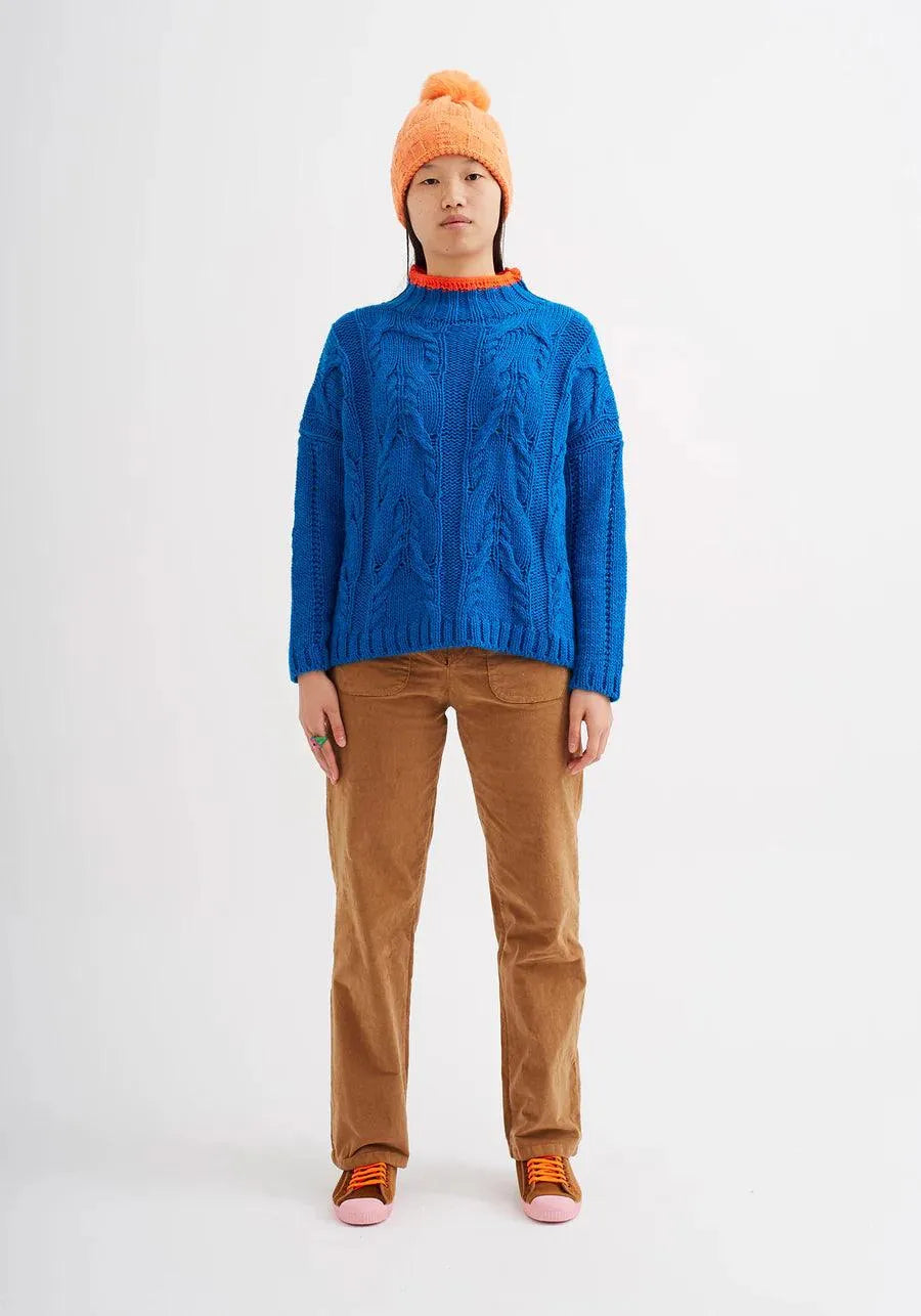 Pantalones DrBloom Flow Camel - ECRU