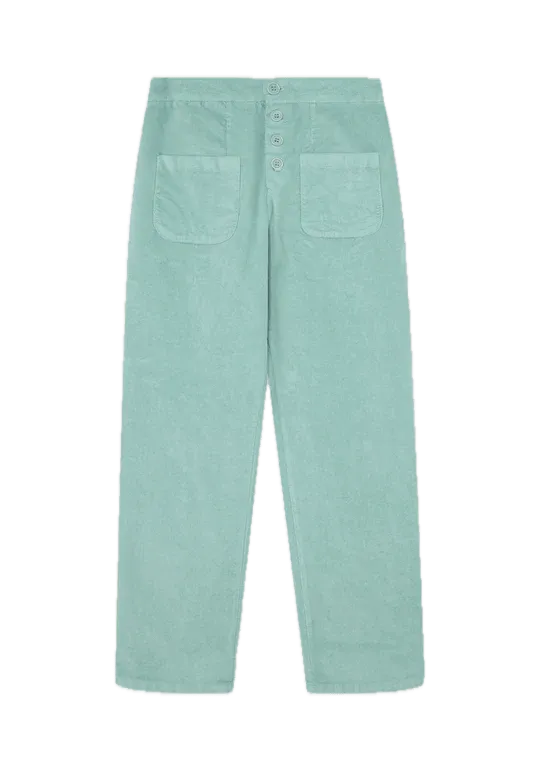 Pantalones DrBloom Flow Turquesa - ECRU