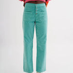 Pantalones DrBloom Flow Turquesa - ECRU