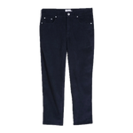 Pantalones Farah Rushmore de Pana Tapered True Navy - ECRU