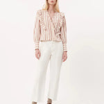 Pantalones FRNCH Alita White - ECRU