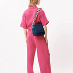 Pantalones FRNCH Aymie Fuchsia - ECRU
