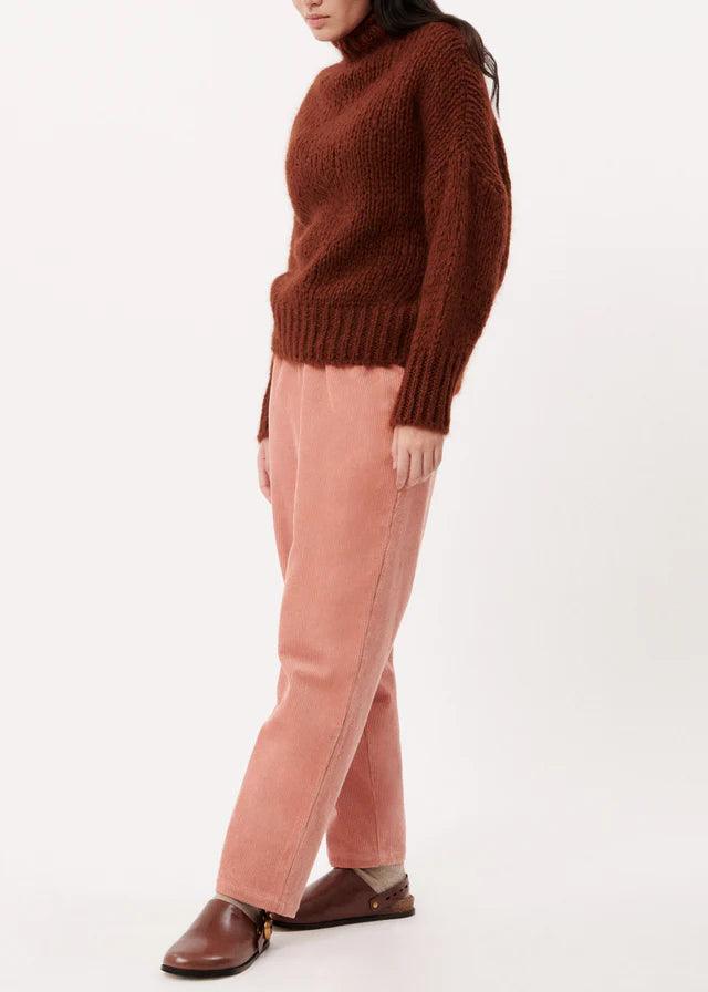 Pantalones FRNCH Perola Pale Pink - ECRU