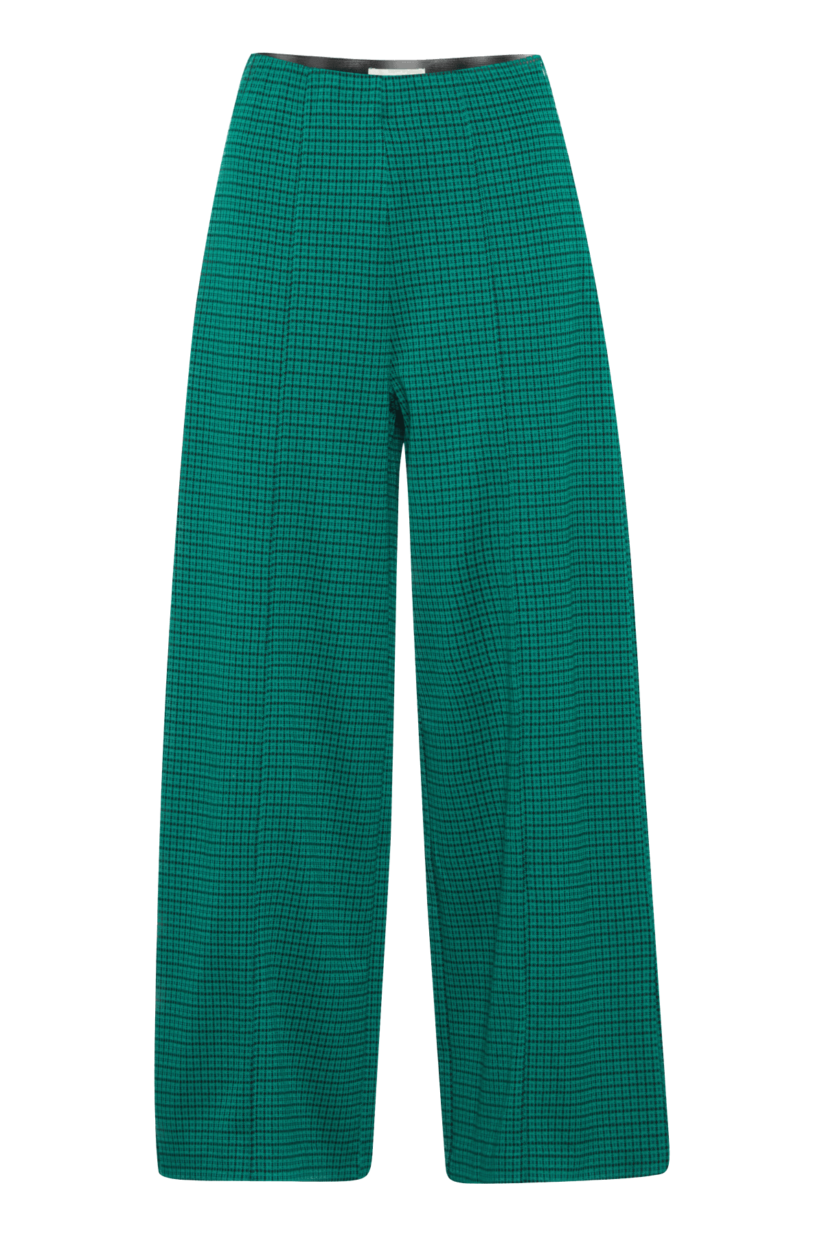 Pantalones ICHI Kate Cameleon Cadmium Green - ECRU