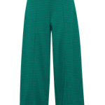 Pantalones ICHI Kate Cameleon Cadmium Green - ECRU