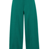 Pantalones ICHI Kate Cameleon Cadmium Green - ECRU
