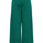 Pantalones ICHI Kate Cameleon Cadmium Green - ECRU