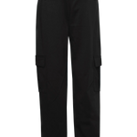 Pantalones ICHI Kate Cargo Black - ECRU