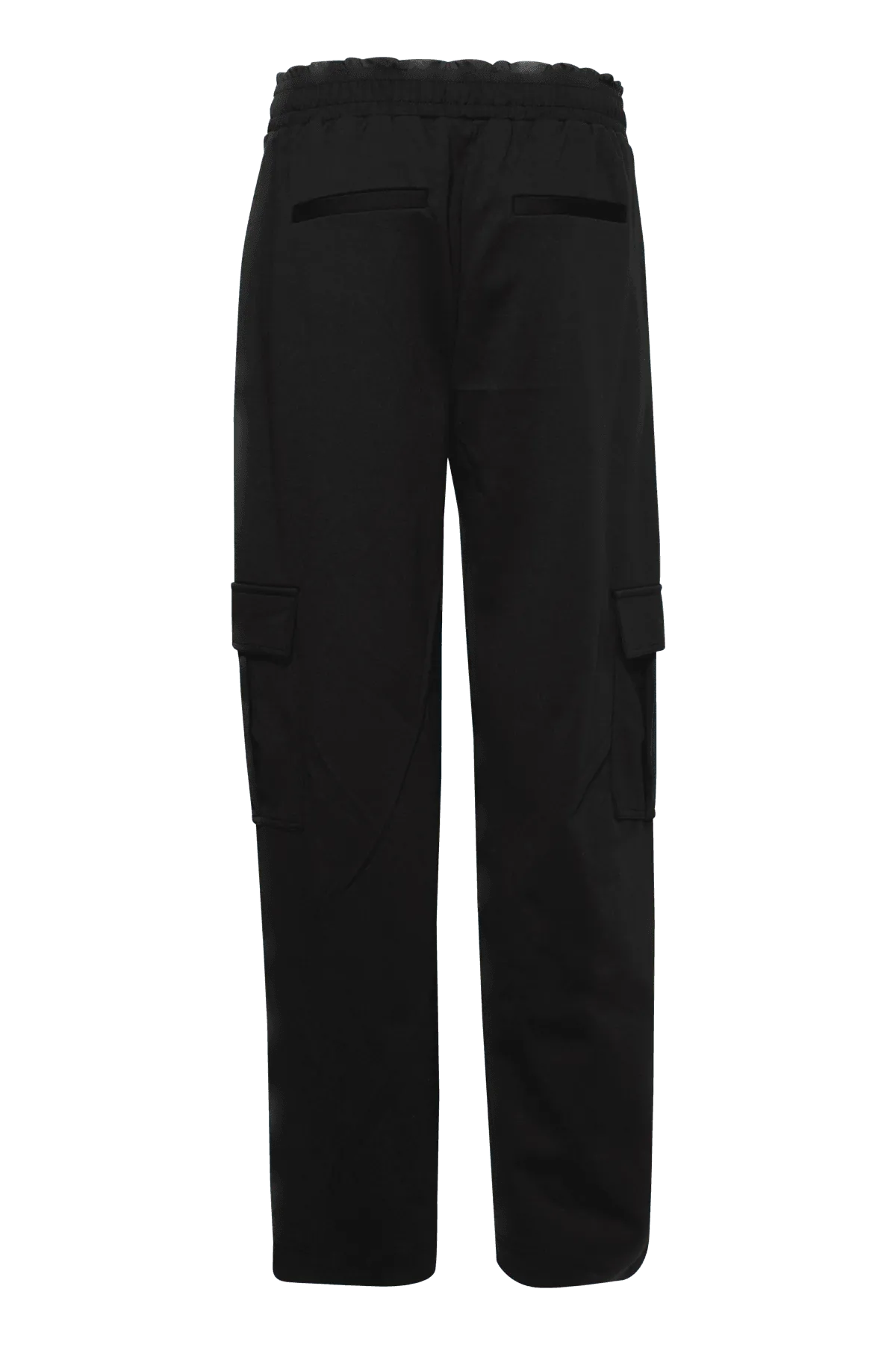 Pantalones ICHI Kate Cargo Black - ECRU