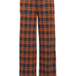 Pantalones ICHI Kate Checko Total Eclipse - ECRU