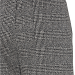 Pantalones ICHI Kate Lurex Mixture Wide Black - ECRU