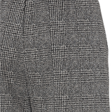 Pantalones ICHI Kate Lurex Mixture Wide Black - ECRU