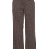 Pantalones ICHI Kate Structure Port Royale - ECRU