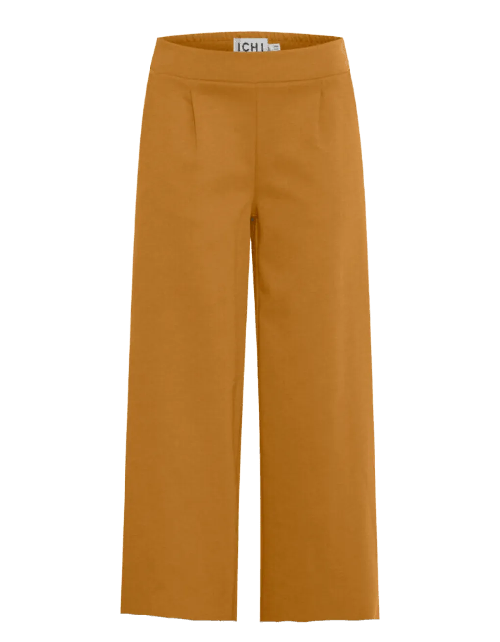 Pantalones ICHI Kate Wide Cathay Spice - ECRU