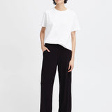 Pantalones ICHI Lima Black - ECRU