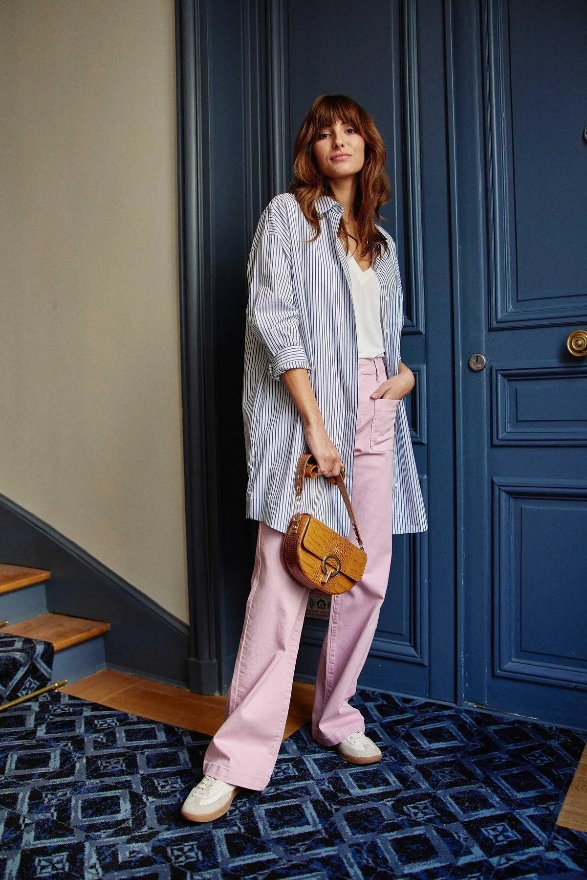 Pantalones La Petite Étoile Sonny Rose Baby - ECRU