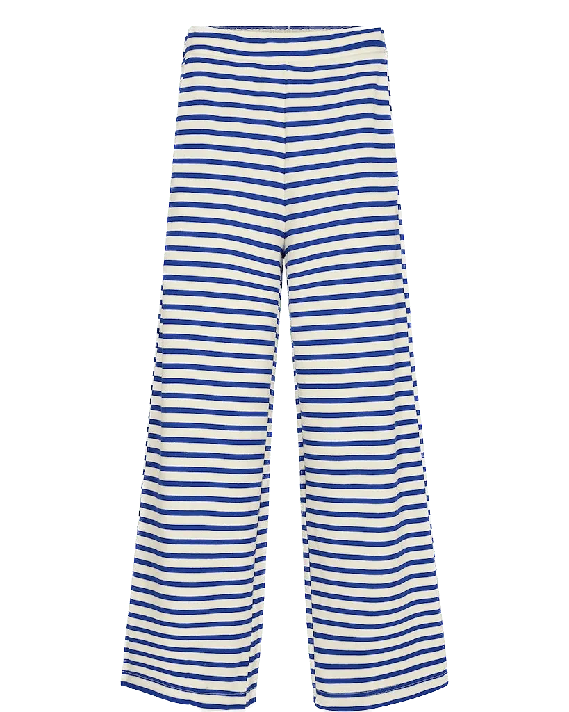 Pantalones Nümph Nuhuba Dazzling Blue - ECRU