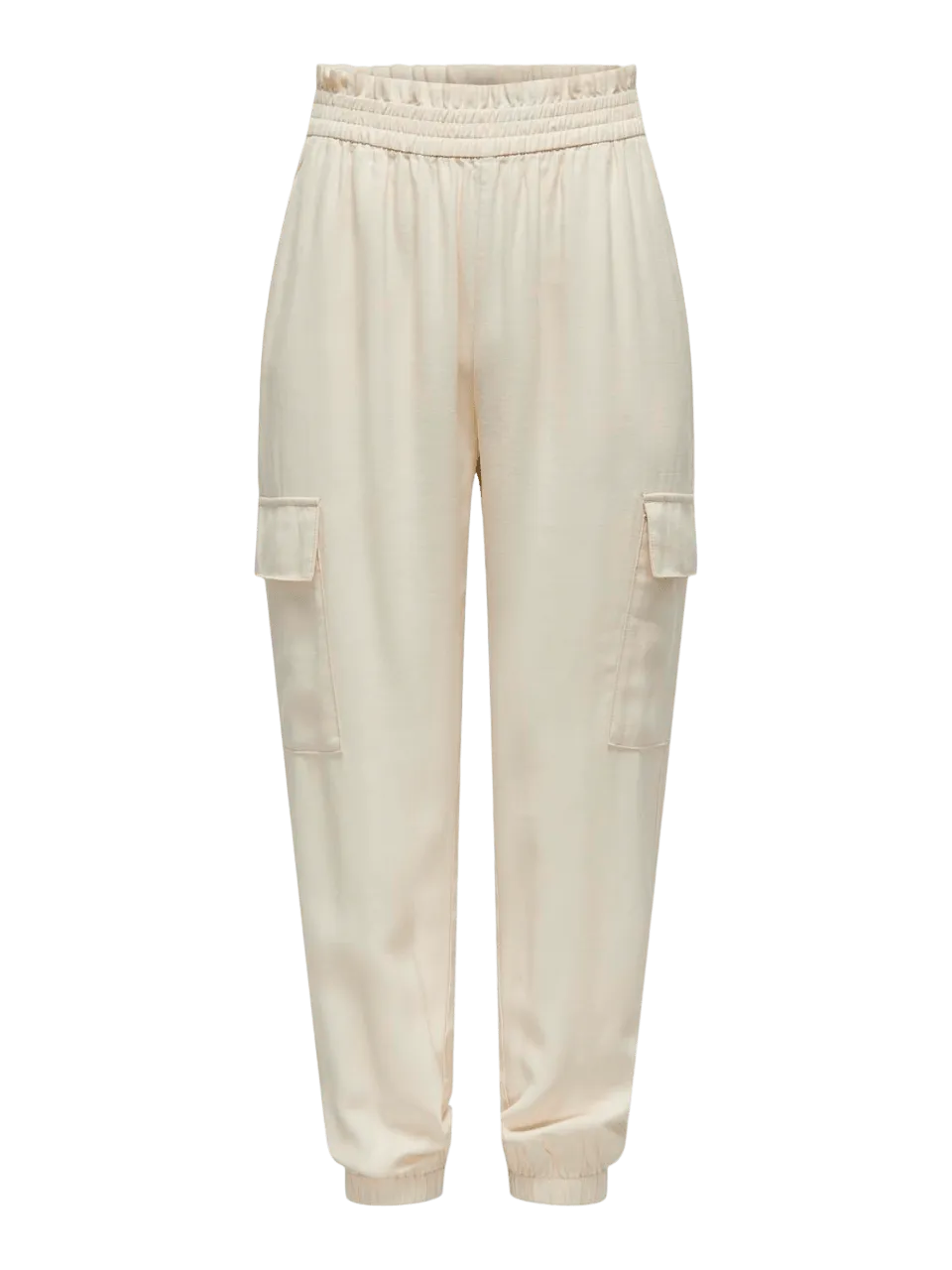 Pantalones ONLY Laris Cargo Birch - ECRU