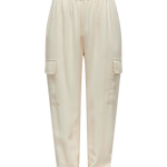 Pantalones ONLY Laris Cargo Birch - ECRU
