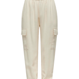Pantalones ONLY Laris Cargo Birch - ECRU