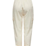 Pantalones ONLY Laris Cargo Birch - ECRU