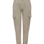 Pantalones ONLY Laris Cargo Pure Cashmere - ECRU