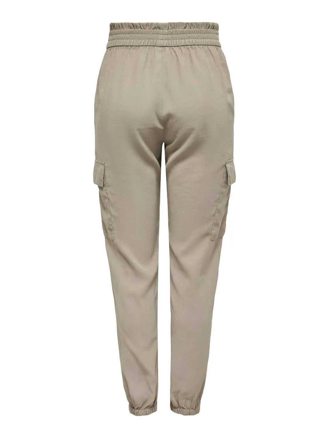 Pantalones ONLY Laris Cargo Pure Cashmere - ECRU