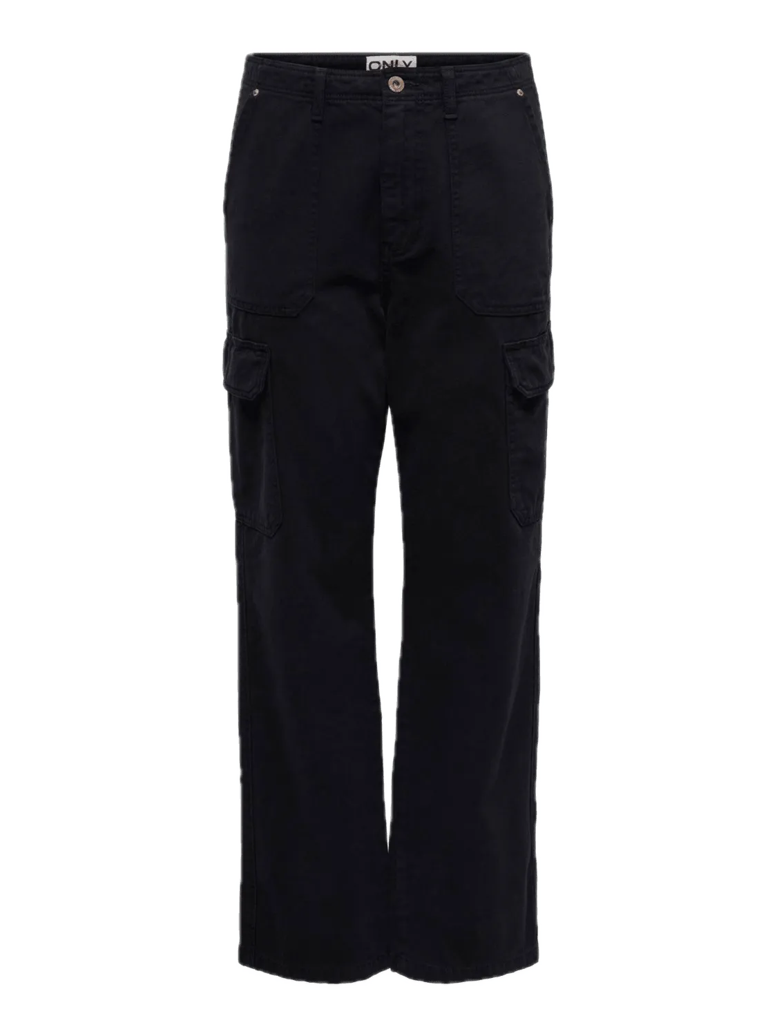 Pantalones ONLY Malfy Loose Cargo Black - ECRU