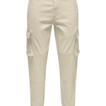 Pantalones Only&Sons Cargo Cam Silver Lining - ECRU
