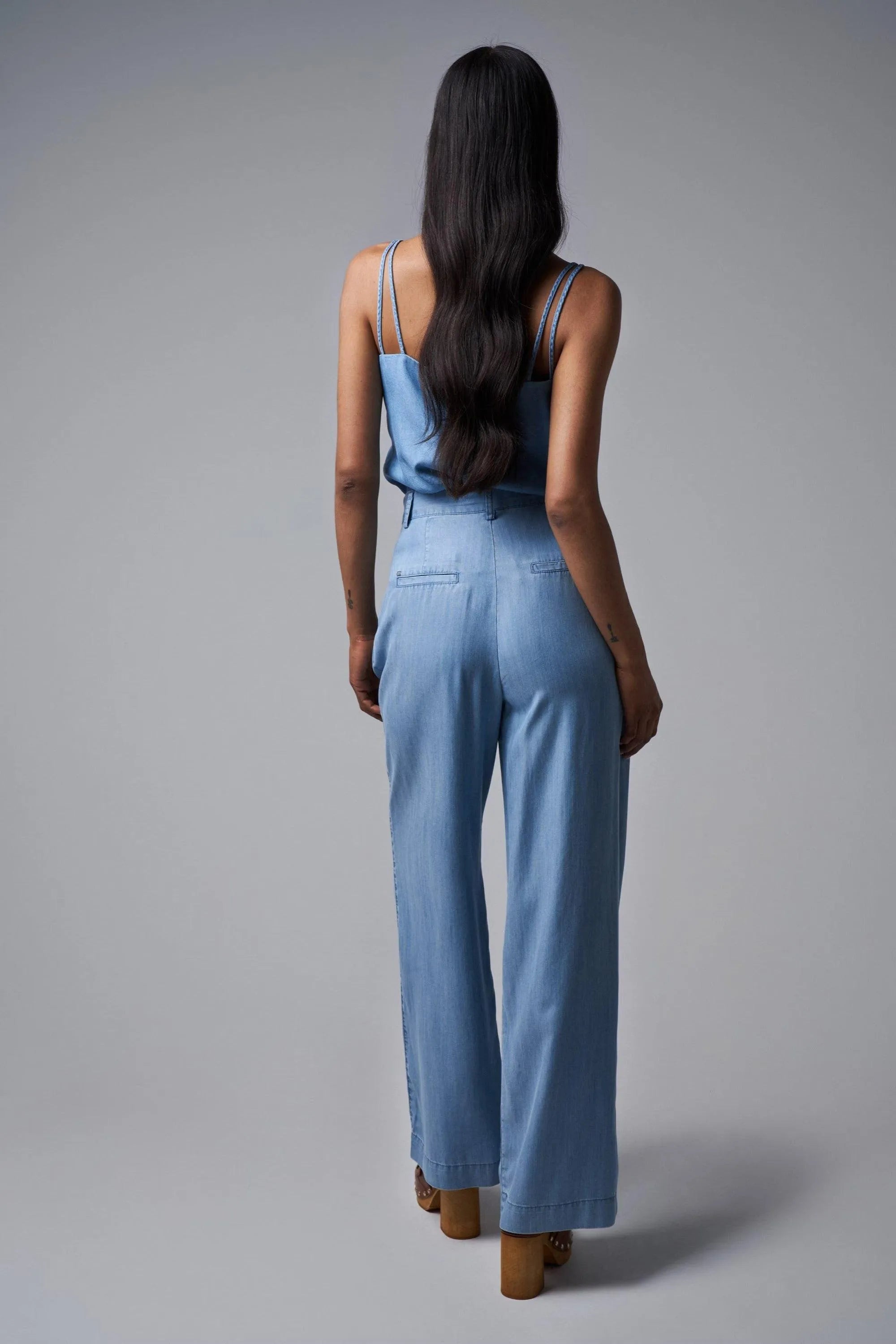 Pantalones Salsa Jeans Anchos Lightdenim - ECRU