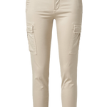 Pantalones Salsa Jeans Push In Faith Cargo Pearl - ECRU