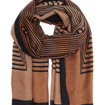 Pañuelo B.Young Wal Black Mix - ECRU