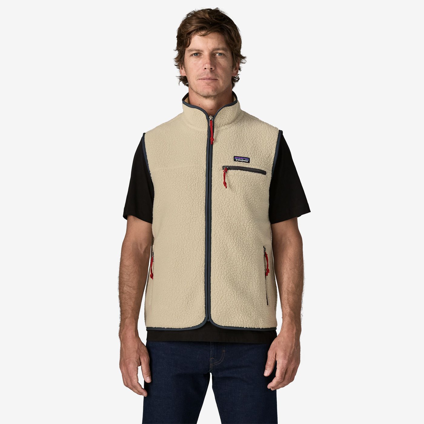 Chaleco PATAGONIA Retro Pile Pelican — fotografía oficial 2