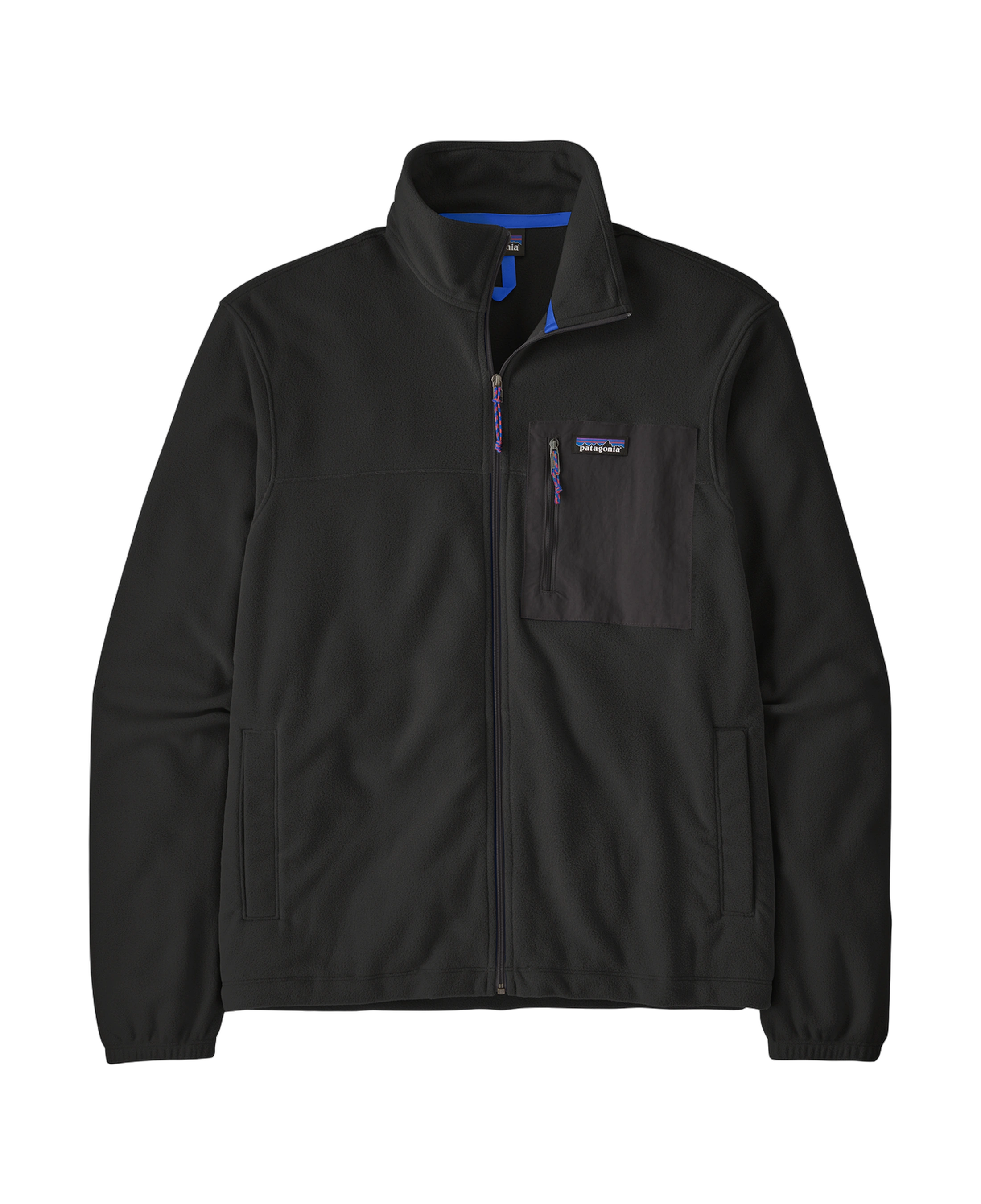 Forro polar PATAGONIA Micro D Patch Pocket Black — vista principal sin fondo