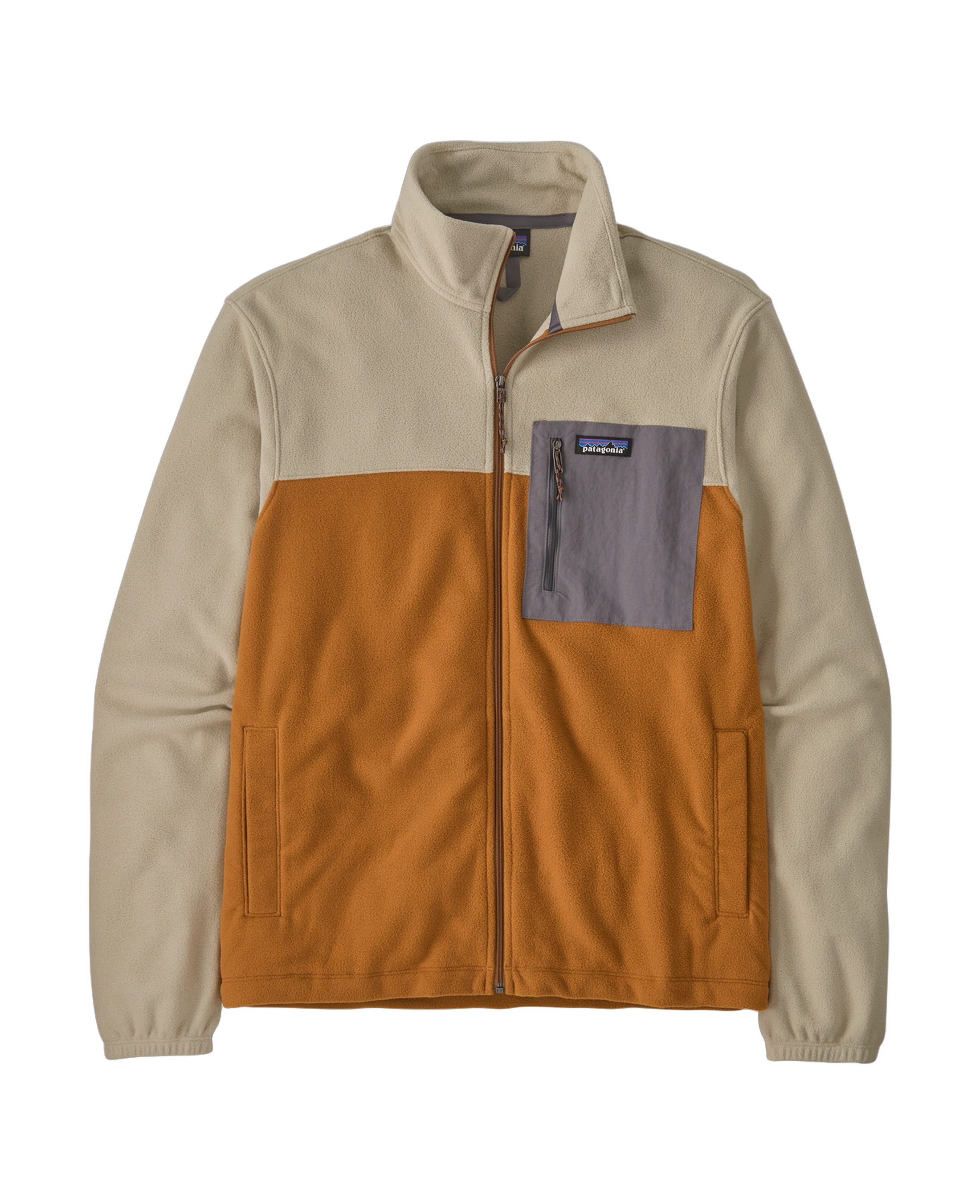 Forro polar PATAGONIA Micro D Patch Pocket Cinnamon Brown — vista principal sin fondo
