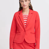 B.YOUNG Rizetta Poinsettia Blazer