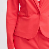 B.YOUNG Rizetta Poinsettia Blazer